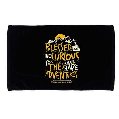 Blessed Are The Curious Microfiber Hand Towel