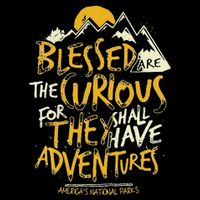 Blessed Are The Curious Wool Snapback Cap