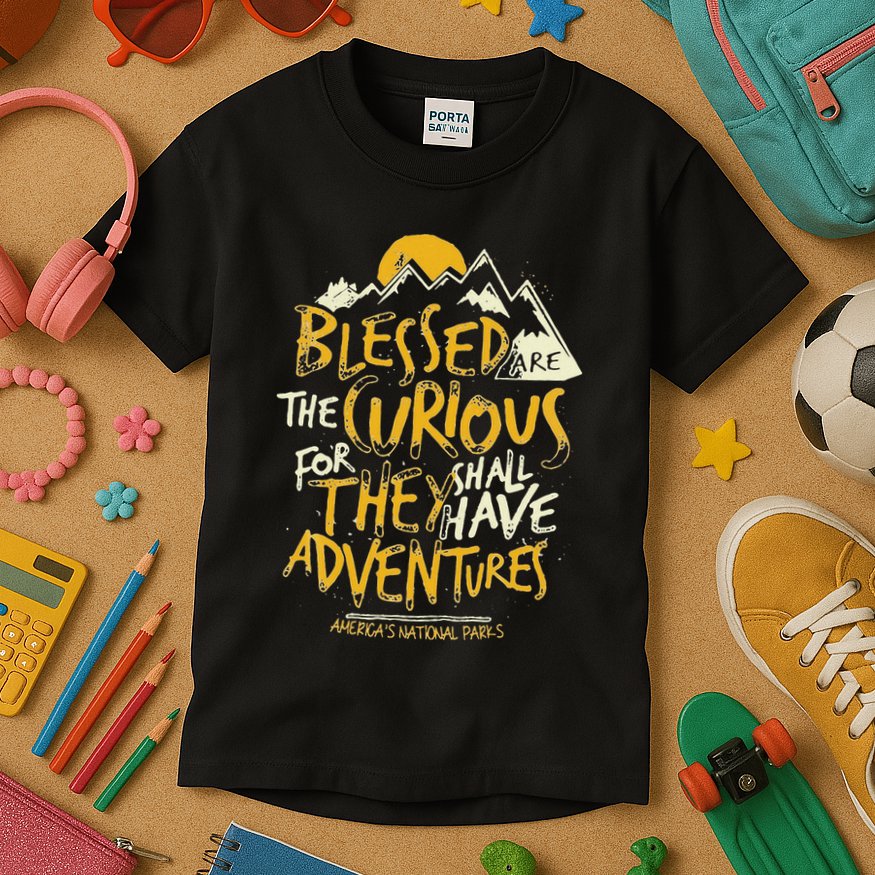 Blessed Are The Curious Kids T-Shirt