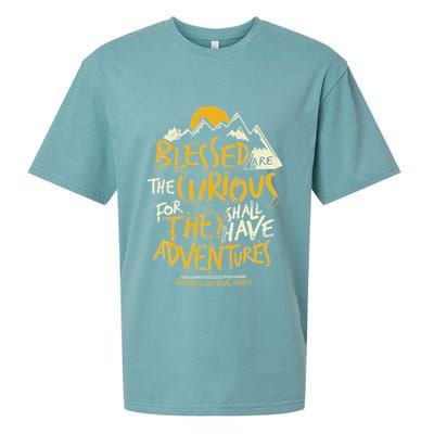 Blessed Are The Curious Sueded Cloud Jersey T-Shirt