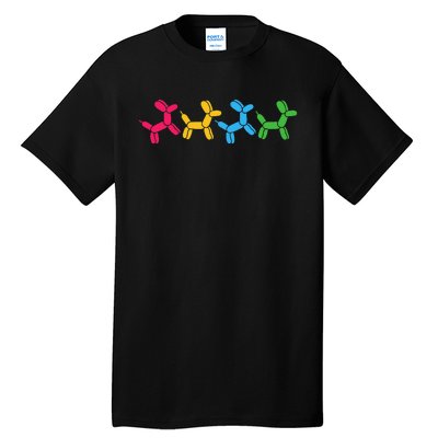 Balloon Animal Twister Party Balloon Artist Tall T-Shirt