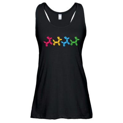 Balloon Animal Twister Party Balloon Artist Ladies Essential Flowy Tank