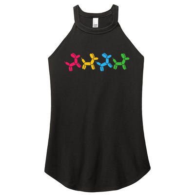 Balloon Animal Twister Party Balloon Artist Women's Perfect Tri Rocker Tank