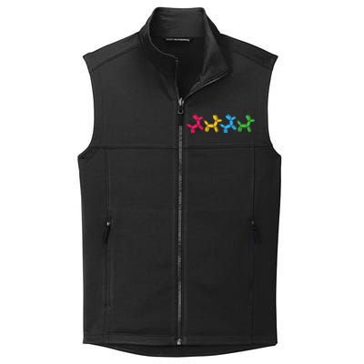 Balloon Animal Twister Party Balloon Artist Collective Smooth Fleece Vest