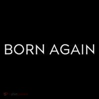 Born Again Trendy Christian Saying Minimal Flatbill Hat