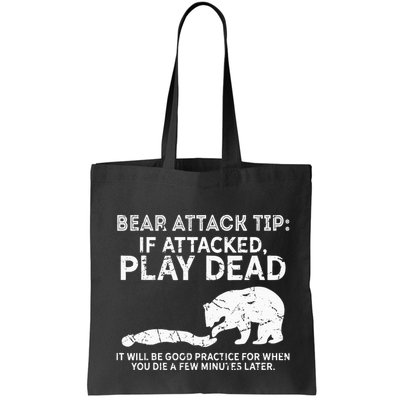 Bear Attack Tip If Attacked Play Dead Bag
