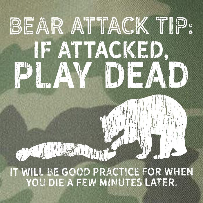 Bear Attack Tip If Attacked Play Dead Legacy Tie Dye Trucker Hat