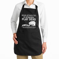 Bear Attack Tip If Attacked Play Dead Apron