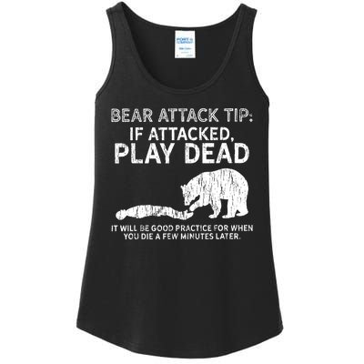 Bear Attack Tip If Attacked Play Dead Ladies Essential Tank