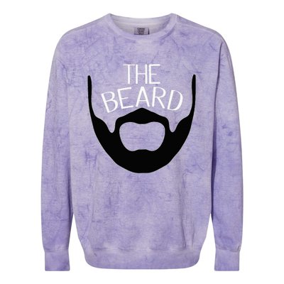 Beauty And The Beard Matching Couples Colorblast Crewneck Sweatshirt