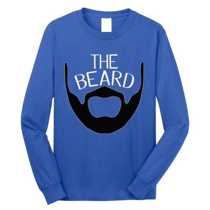 Beauty And The Beard Matching Couples Long Sleeve Shirt