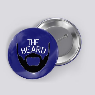 Beauty And The Beard Matching Couples Button