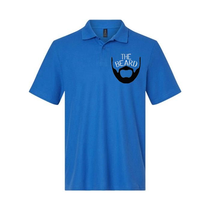 Beauty And The Beard Matching Couples Softstyle Adult Sport Polo