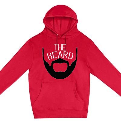 Beauty And The Beard Matching Couples Premium Pullover Hoodie