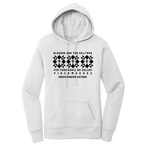 Blessed Are The Quilters Lover Women's Pullover Hoodie