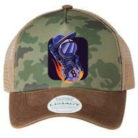 Bitcoin Astronaut To The Moon Legacy Tie Dye Trucker Hat