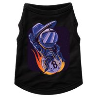 Bitcoin Astronaut To The Moon Doggie Tank