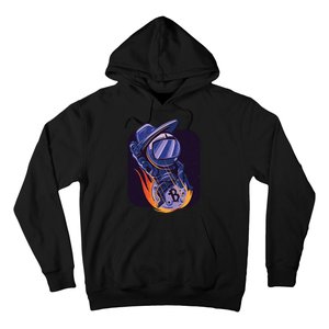 Bitcoin Astronaut To The Moon Hoodie