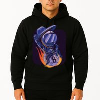 Bitcoin Astronaut To The Moon Hoodie