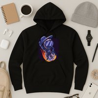 Bitcoin Astronaut To The Moon Hoodie