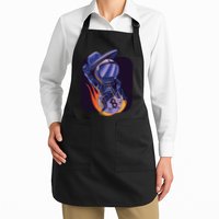Bitcoin Astronaut To The Moon Apron