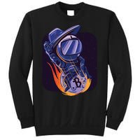 Bitcoin Astronaut To The Moon Sweatshirt