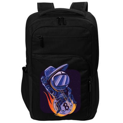 Bitcoin Astronaut To The Moon Impact Tech Backpack
