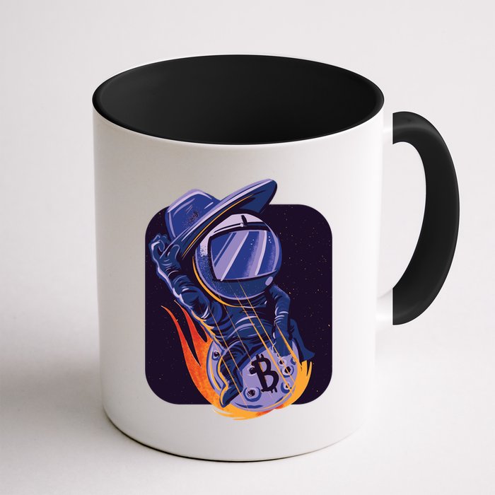 Bitcoin Astronaut To The Moon Mug