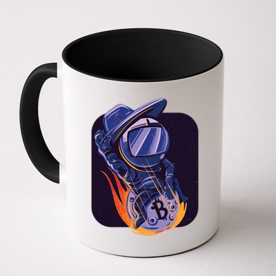Bitcoin Astronaut To The Moon Mug