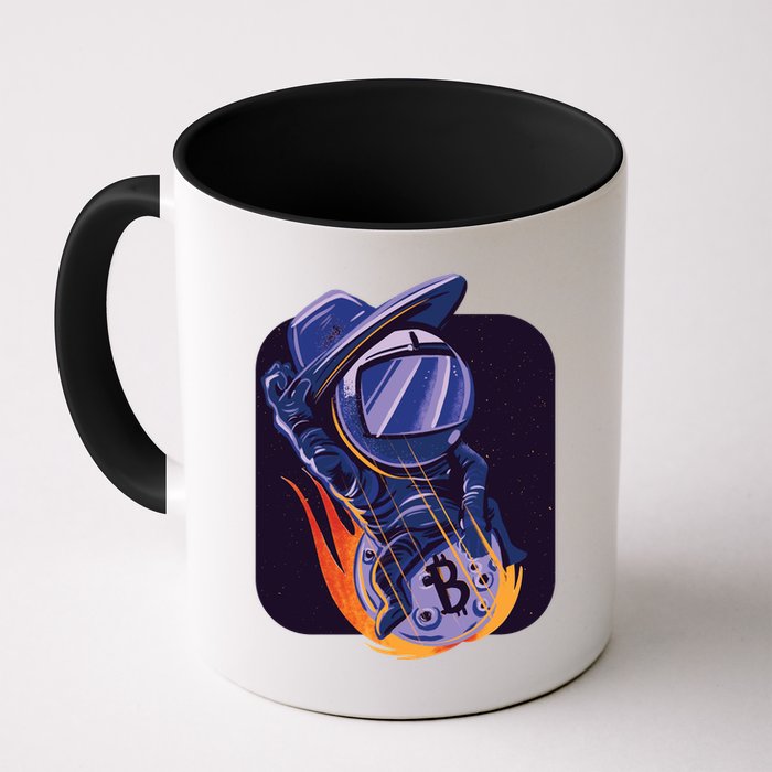 Bitcoin Astronaut To The Moon Mug