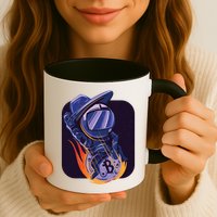 Bitcoin Astronaut To The Moon Mug