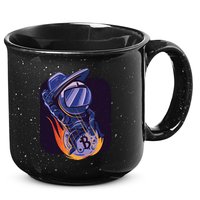 Bitcoin Astronaut To The Moon 15oz Campfire Ceramic Mug