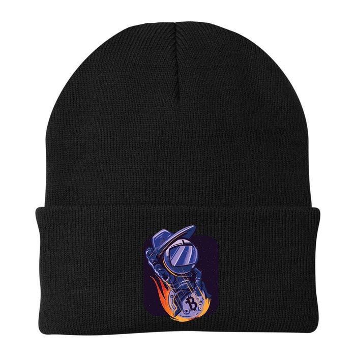Bitcoin Astronaut To The Moon Beanie