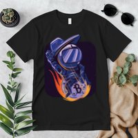 Bitcoin Astronaut To The Moon Premium T-Shirt