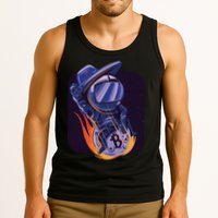 Bitcoin Astronaut To The Moon Tank Top