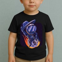Bitcoin Astronaut To The Moon Toddler T-Shirt