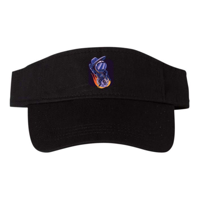 Bitcoin Astronaut To The Moon Visor