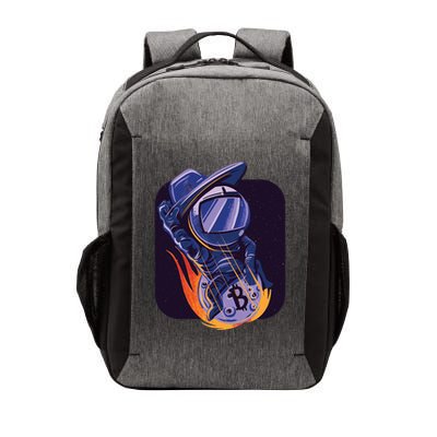 Bitcoin Astronaut To The Moon Vector Backpack