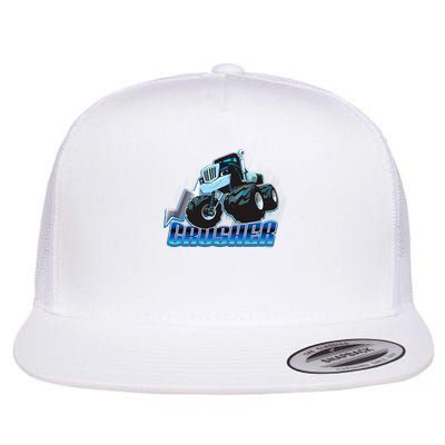 Blaze And The Monster Machines Crusher Badge Flat Bill Trucker Hat