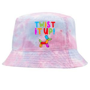 Balloon Animal Twister Party Twist It Up Balloon Artist Tie-Dyed Bucket Hat