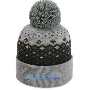 Bowling And Team Merch Bowling Gift The Baniff Cuffed Pom Beanie