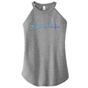 Bowling And Team Merch Bowling Gift Women's Perfect Tri Rocker Tank