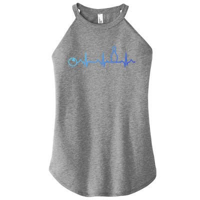 Bowling And Team Merch Bowling Gift Women’s Perfect Tri Rocker Tank