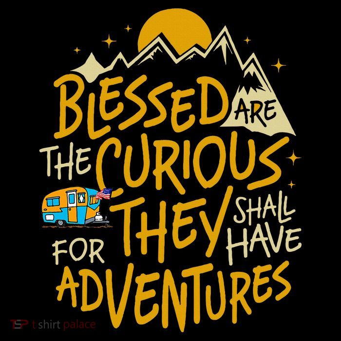 Blessed Are The Curious For They Shall Have Adventures Sustainable Beanie