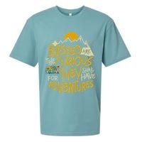 Blessed Are The Curious For They Shall Have Adventures Sueded Cloud Jersey T-Shirt