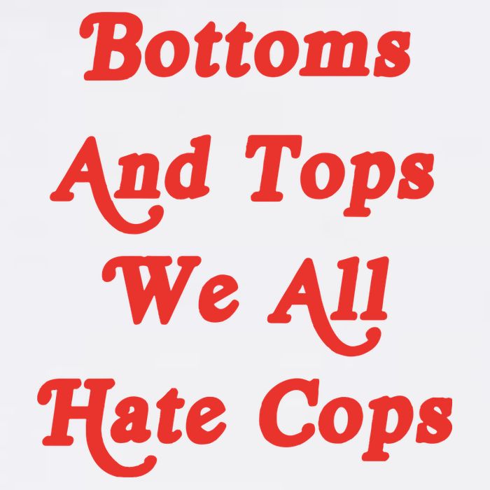 Bottoms And Tops We All Hate Cops Flat Bill Trucker Hat