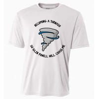 Becoming A Tornado So Will Chase Me Cooling Performance Crew T-Shirt