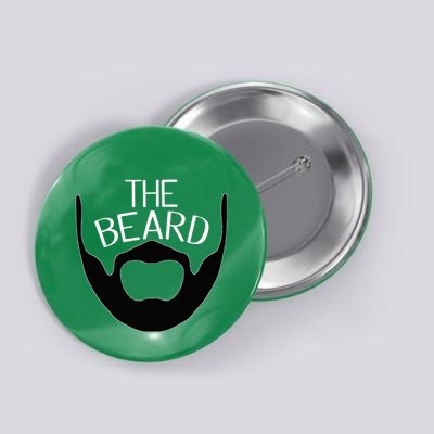 Beauty And The Beard Matching Couples Button