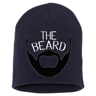 Beauty And The Beard Matching Couples Short Acrylic Beanie