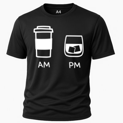 Big And Tall Am To Pm Coffee Whisky Rum Tequila Vodka Performance Shirt